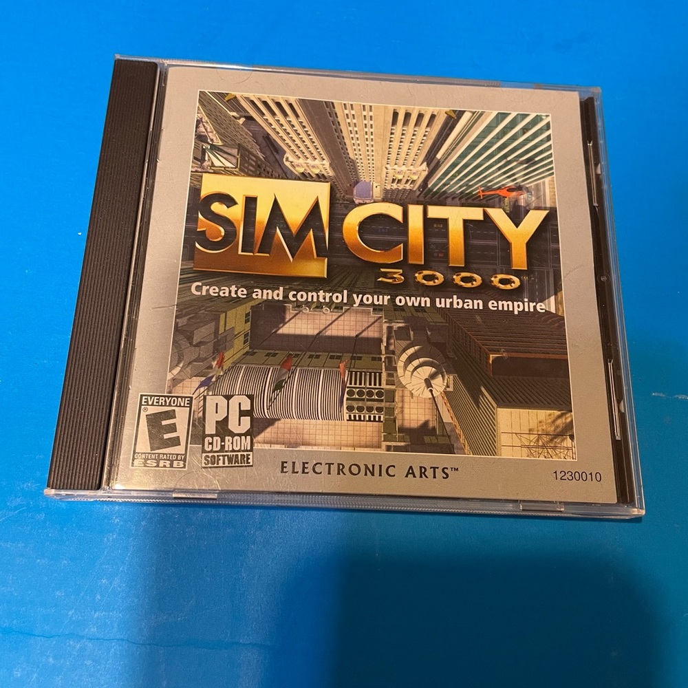 SIM CITY 3000 PC CD-ROM, 1999 by Electronic Arts